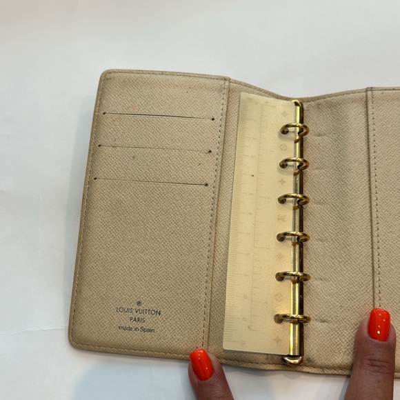 Louis Vuitton Authentic Damier Azur Pre Owned Agenda/ Passport holder. - Picture 7 of 12